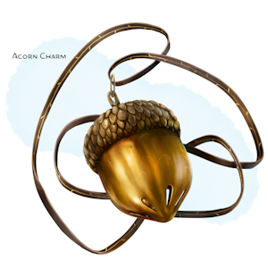 Acorn Charm